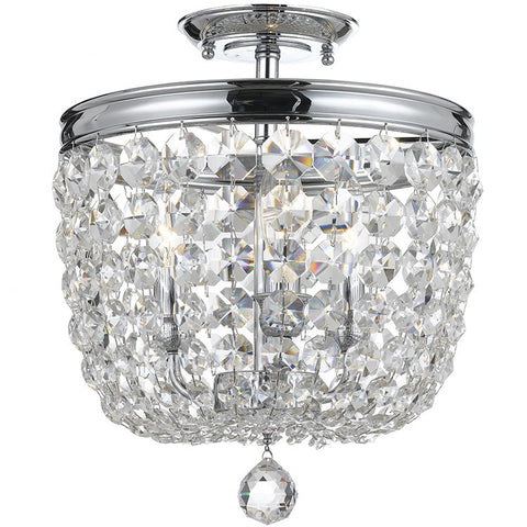 783-CH-CL-SAQ Lighting/Ceiling Lights/Flush & Semi-flush Lights