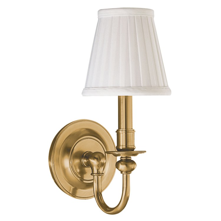 Hudson Valley 1901-AGB - Beekman Sconce | Frank Webb Home