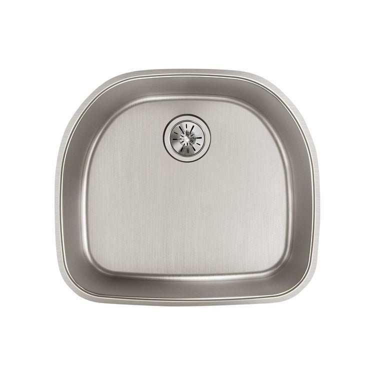 Kitchen Sink Lustertone Iconix 23.5 x 21.25 Inch Single Bowl