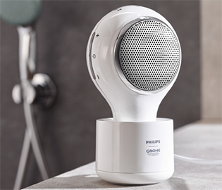 Grohe Aquatunes. For the music lover in each of us.