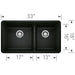 442926 Kitchen/Kitchen Sinks/Drop in Kitchen Sinks