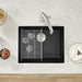 442933 Kitchen/Kitchen Sinks/Drop in Kitchen Sinks