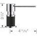 402574 Kitchen/Kitchen Sink Accessories/Kitchen Soap & Lotion Dispensers