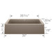 526544 Kitchen/Kitchen Sinks/Apron & Farmhouse Sinks