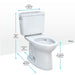 CST776CEG#01 Bathroom/Toilets Bidets & Bidet Seats/Two Piece Toilets