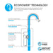 T27S32EM#CP Bathroom/Bathroom Sink Faucets/Hands Free Faucets
