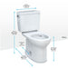 CST775CSF#51 Bathroom/Toilets Bidets & Bidet Seats/Two Piece Toilets