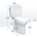 MS776124CEFG#01 Bathroom/Toilets Bidets & Bidet Seats/Two Piece Toilets