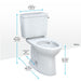 CST776CEFRG.10#01 Bathroom/Toilets Bidets & Bidet Seats/Two Piece Toilets