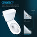 CST776CEFG.10#01 Bathroom/Toilets Bidets & Bidet Seats/Two Piece Toilets