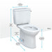 CST776CERG#01 Bathroom/Toilets Bidets & Bidet Seats/Two Piece Toilets