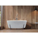 S220CF-WH-MT Bathroom/Bathtubs & Showers/Freestanding Tubs