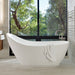 S199B-WH-MT Bathroom/Bathtubs & Showers/Freestanding Tubs