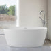 S245R-WH-MT Bathroom/Bathtubs & Showers/Freestanding Tubs