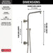 58810-SS-PR Bathroom/Bathroom Tub & Shower Faucets/Handshowers
