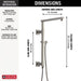 58410-SS-PR Bathroom/Bathroom Tub & Shower Faucets/Handshowers