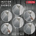58620-SS-PR-PK Bathroom/Bathroom Tub & Shower Faucets/Showerhead & Handshower Combos