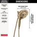 58480-CZ-PR-PK Bathroom/Bathroom Tub & Shower Faucets/Showerhead & Handshower Combos