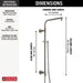 58820-SS-PR Bathroom/Bathroom Tub & Shower Faucets/Handshowers