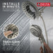 58569-SS-PR-PK Bathroom/Bathroom Tub & Shower Faucets/Showerhead & Handshower Combos