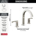 35588-SS-PR-DST Bathroom/Bathroom Sink Faucets/Widespread Sink Faucets