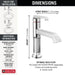 589-PR-DST Bathroom/Bathroom Sink Faucets/Single Hole Sink Faucets