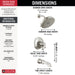 T17T489-SS-PR Bathroom/Bathroom Tub & Shower Faucets/Tub & Shower Faucet Trim
