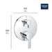 294240000 Bathroom/Bathroom Tub & Shower Faucets/Tub & Shower Diverters & Volume Controls