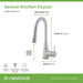 SK2302MBPD Kitchen/Kitchen Faucets/Pull Down Spray Faucets