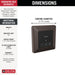 5CN-220T-RB Bathroom/Bathroom Accessories/Steam Controls