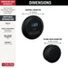 5CH-250R-BL Bathroom/Bathroom Accessories/Steam Controls