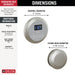 5CH-250R-SS-PR Bathroom/Bathroom Accessories/Steam Controls