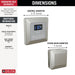 5CH-250T-SS-PR Bathroom/Bathroom Accessories/Steam Controls