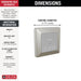 5CN-220T-SS-PR Bathroom/Bathroom Accessories/Steam Controls