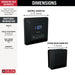 5CH-250T-BL Bathroom/Bathroom Accessories/Steam Controls