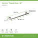 493TB18STN Bathroom/Bathroom Accessories/Towel Bars