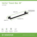 493TB18MB Bathroom/Bathroom Accessories/Towel Bars
