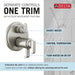 T27T889-SS-PR Bathroom/Bathroom Tub & Shower Faucets/Tub & Shower Faucet Trim
