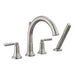 T4735-SS Bathroom/Bathroom Tub & Shower Faucets/Roman Tub Faucets