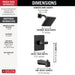 T14437-BL Bathroom/Bathroom Tub & Shower Faucets/Tub & Shower Faucet Trim