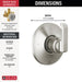 T11889-SS-PR Bathroom/Bathroom Tub & Shower Faucets/Tub & Shower Diverters & Volume Controls