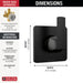 T11837-BL Bathroom/Bathroom Tub & Shower Faucets/Tub & Shower Diverters & Volume Controls