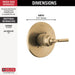 T14035-CZ Bathroom/Bathroom Tub & Shower Faucets/Shower Only Faucet Trim