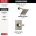 T14237-SS Bathroom/Bathroom Tub & Shower Faucets/Shower Only Faucet Trim