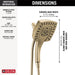 58474-CZ-PR25 Bathroom/Bathroom Tub & Shower Faucets/Showerhead & Handshower Combos