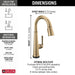 9982-CZ-PR-DST Kitchen/Kitchen Faucets/Bar & Prep Faucets