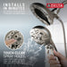 58480-SS-PR25-PK Bathroom/Bathroom Tub & Shower Faucets/Showerhead & Handshower Combos