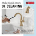 597-CZPD-DST Bathroom/Bathroom Sink Faucets/Single Hole Sink Faucets