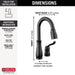 9978-BL-DST Kitchen/Kitchen Faucets/Bar & Prep Faucets
