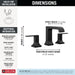 3539LF-BLMPU Bathroom/Bathroom Sink Faucets/Widespread Sink Faucets